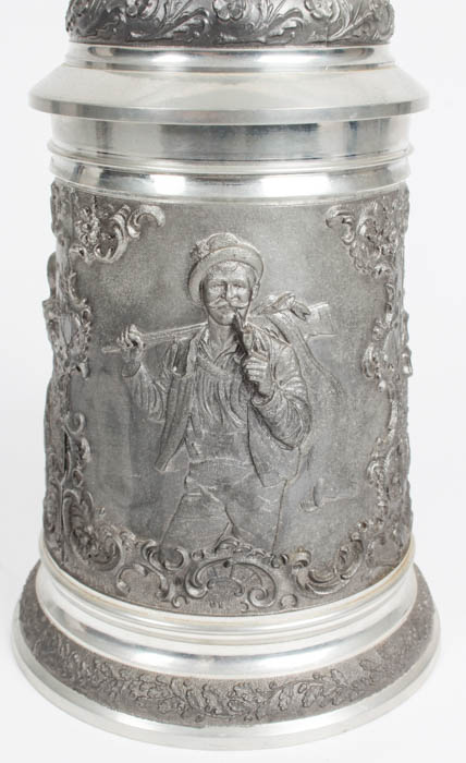 German Pewter Stein
