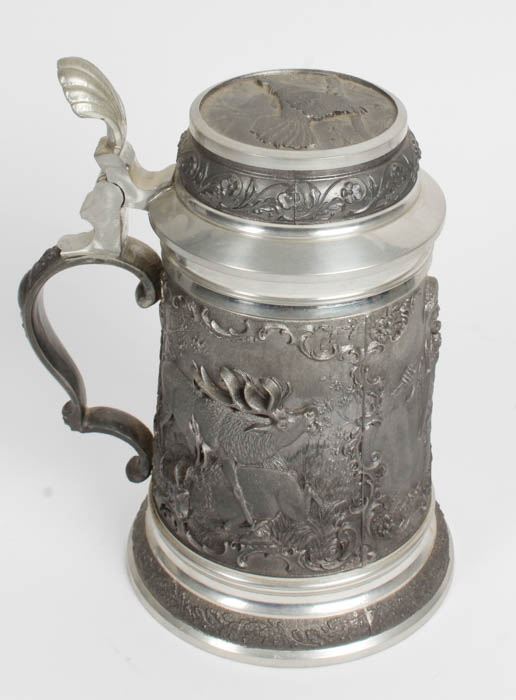 German Pewter Stein