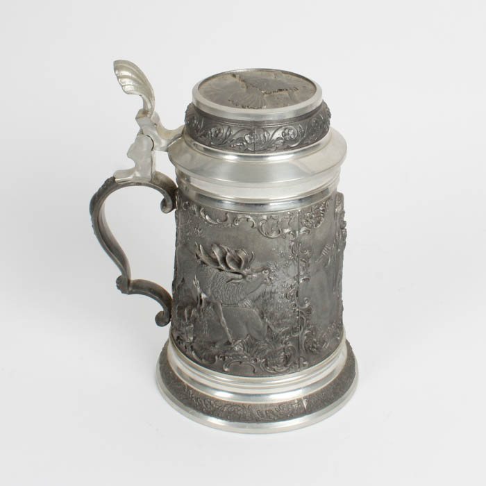 German Pewter Stein