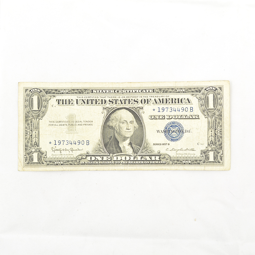 Vintage US Red and Blue Seal Currency