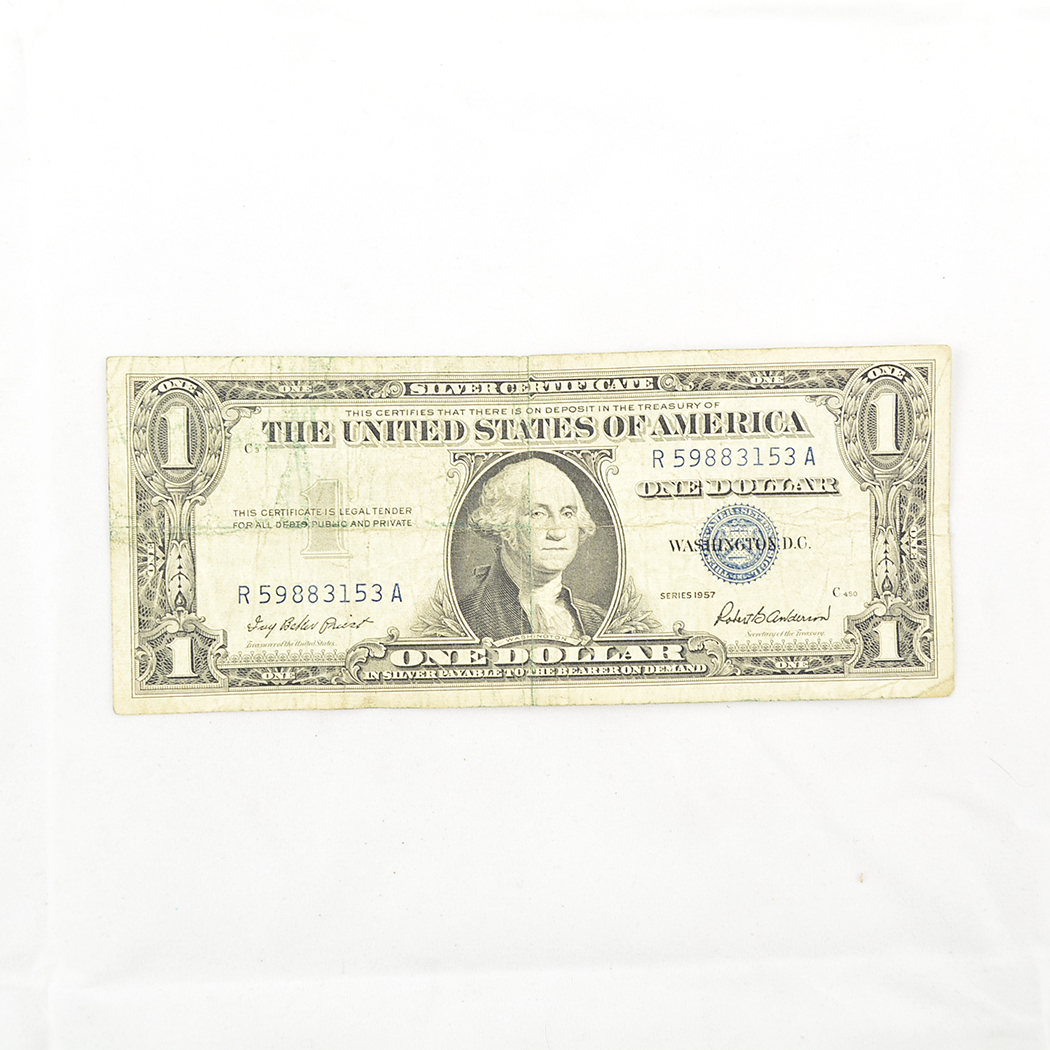 Vintage US Red and Blue Seal Currency