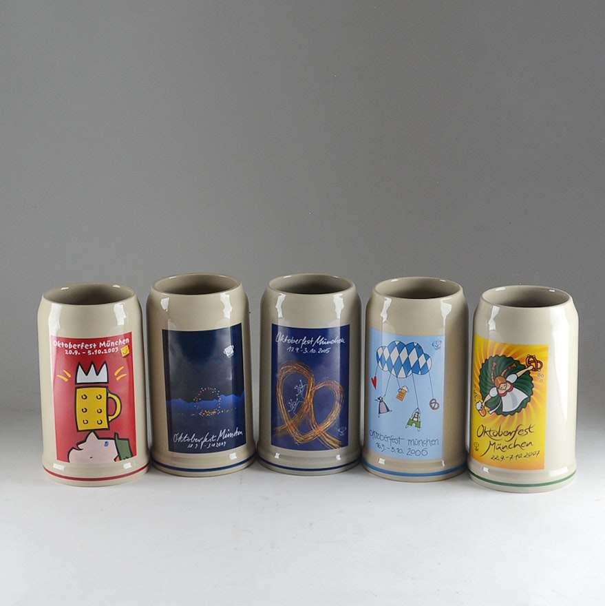 2003-07 Official Oktoberfest Steins