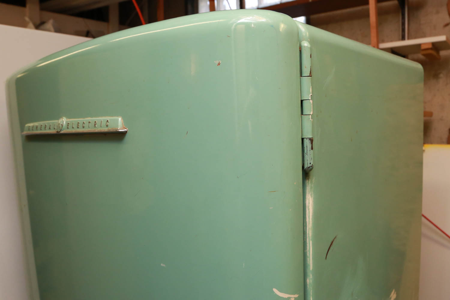 Vintage 1940s GE Refrigerator