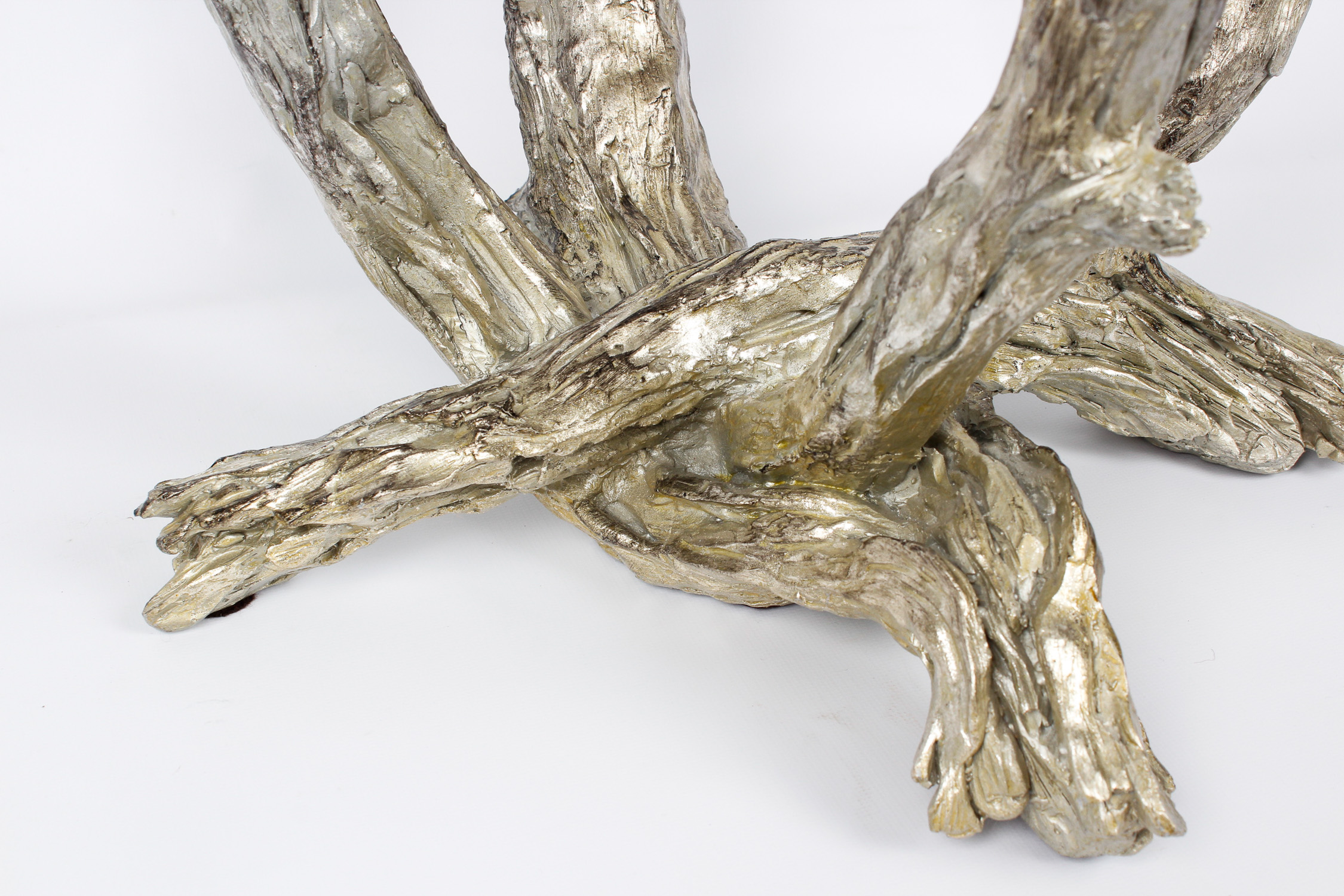 Sculptural Faux Driftwood Centerpiece