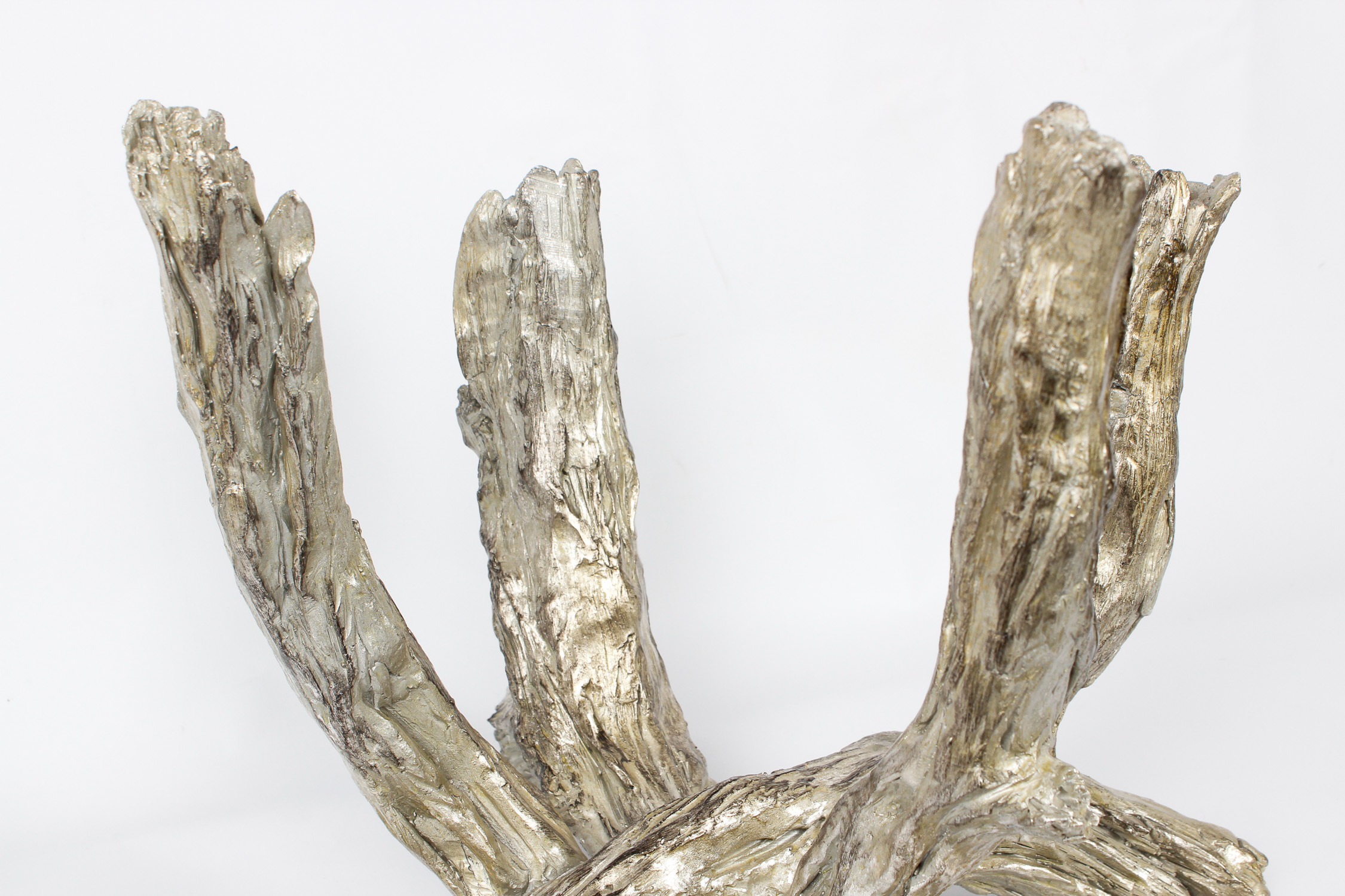 Sculptural Faux Driftwood Centerpiece
