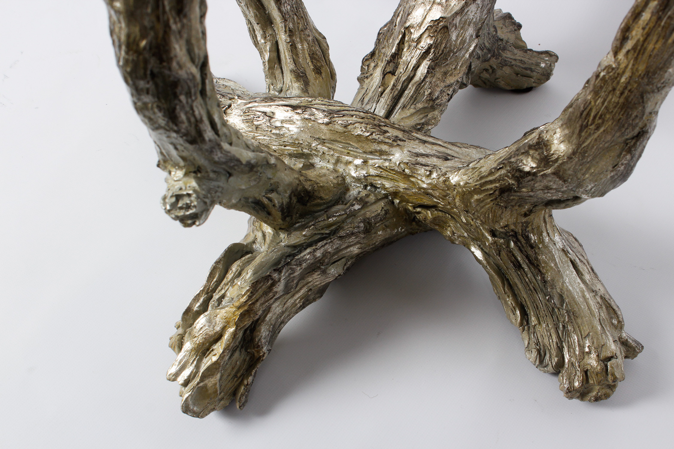 Sculptural Faux Driftwood Centerpiece