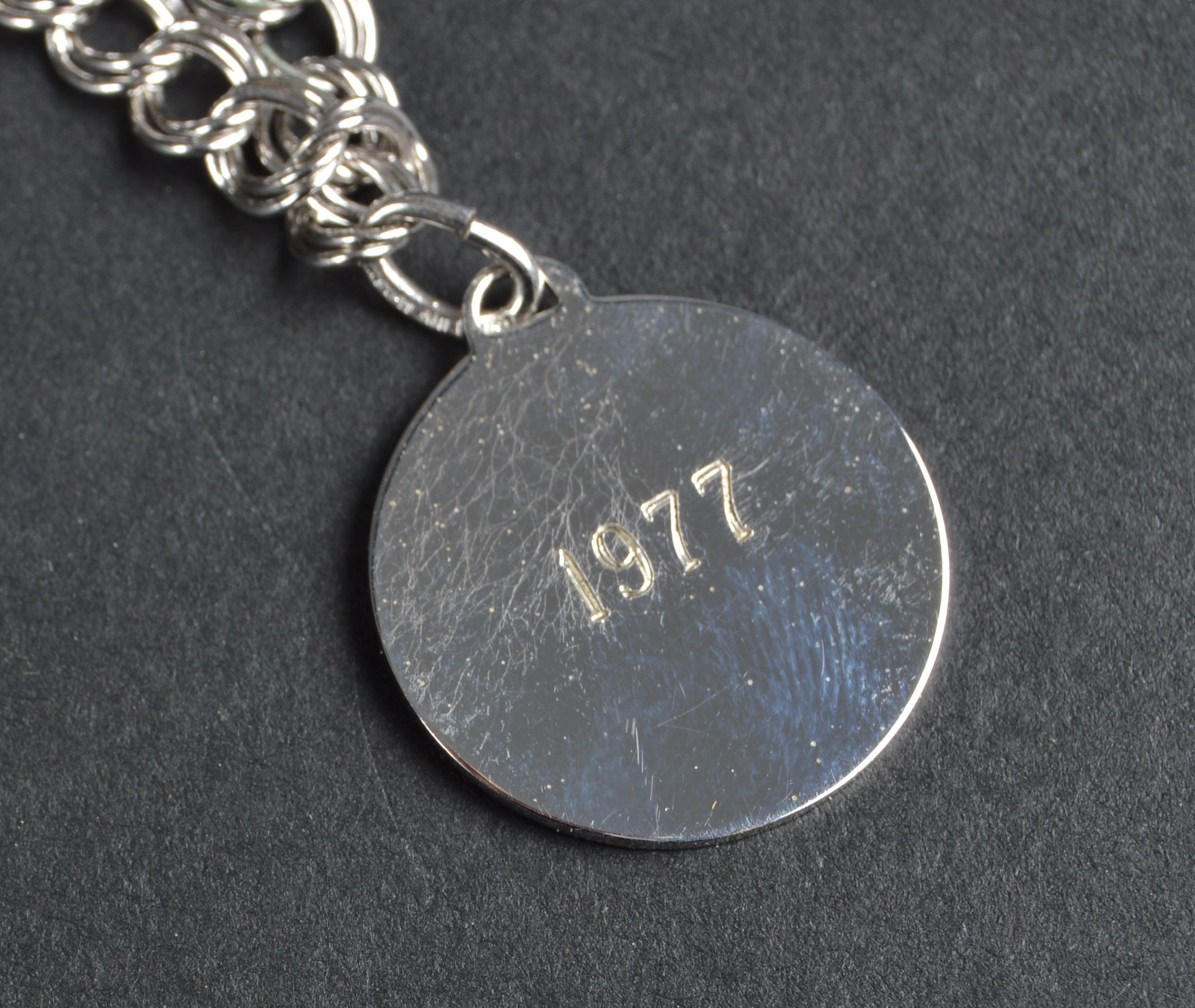 Trio of Sterling Charm Bracelets