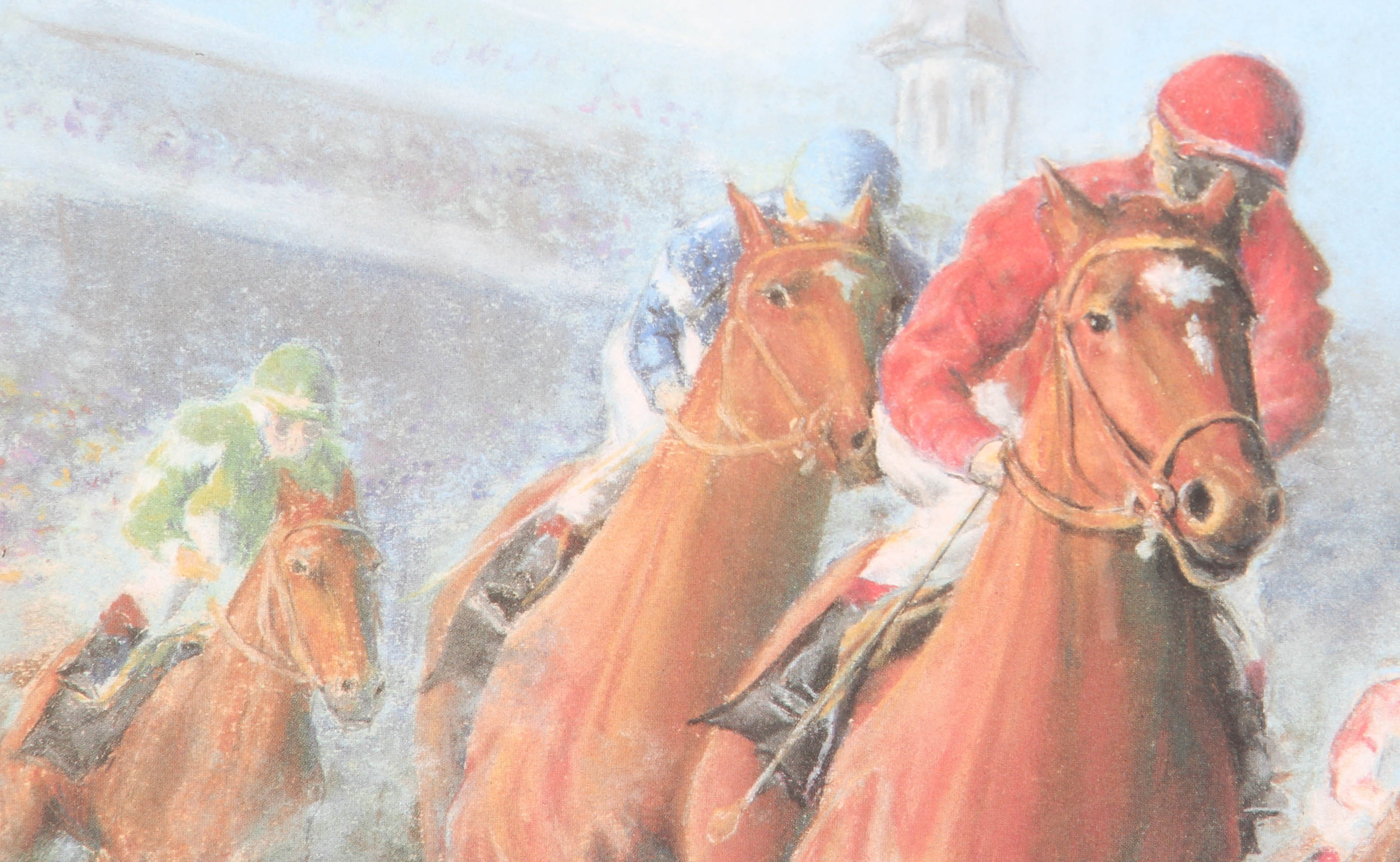 1988 Kentucky Derby Lithograph by Al Cornett