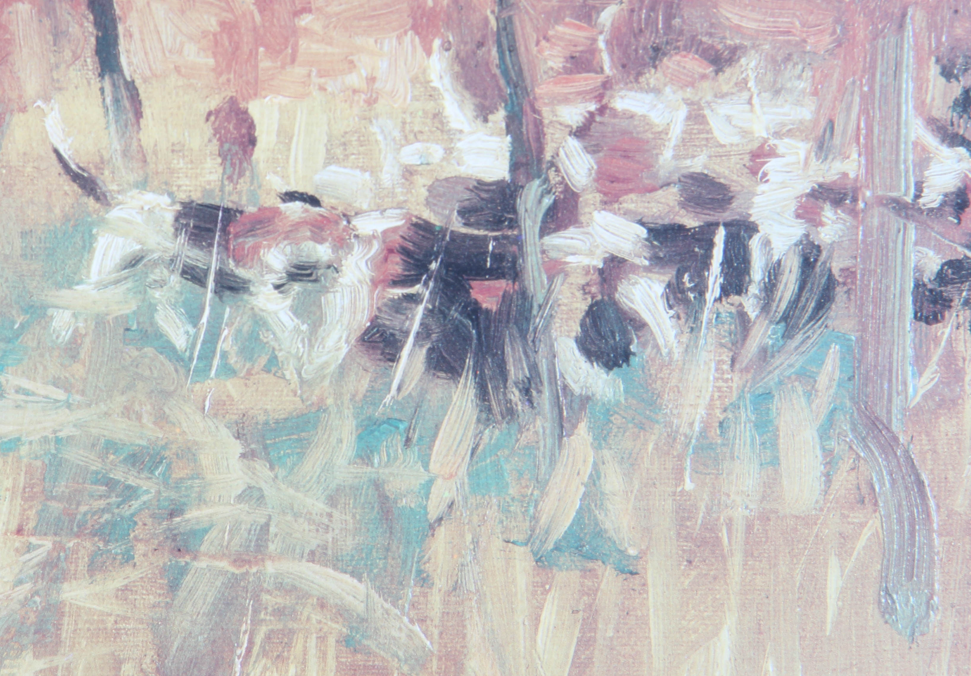 Offset Lithograph of Fox Hunting Scene After Sir Alfred J. Munnings