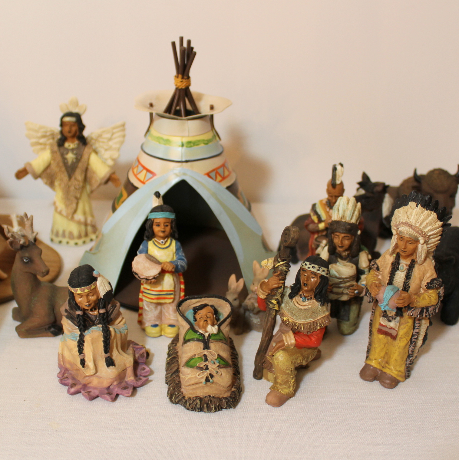 Native American Nativity Scenes Including Goebel DeGrazia