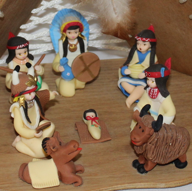 Native American Nativity Scenes Including Goebel DeGrazia
