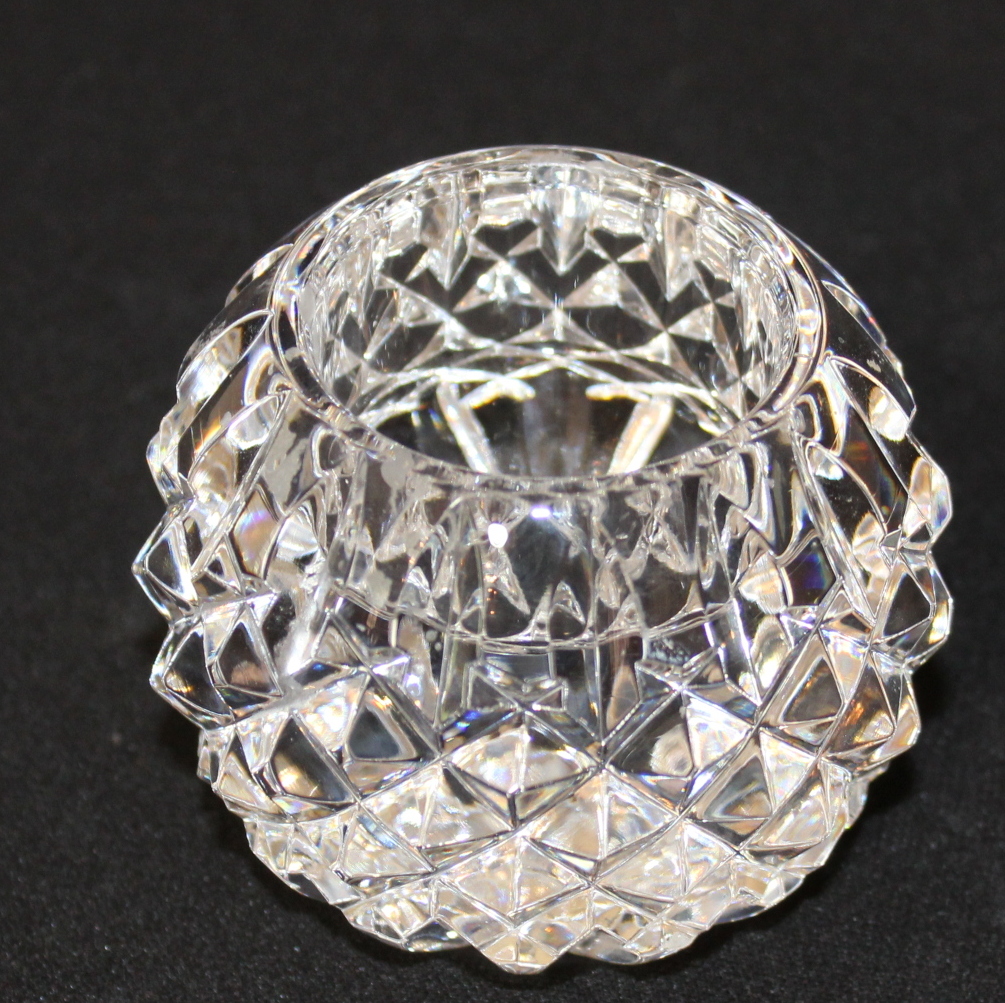 Waterford Crystal Candlesticks and Tea Light Holder