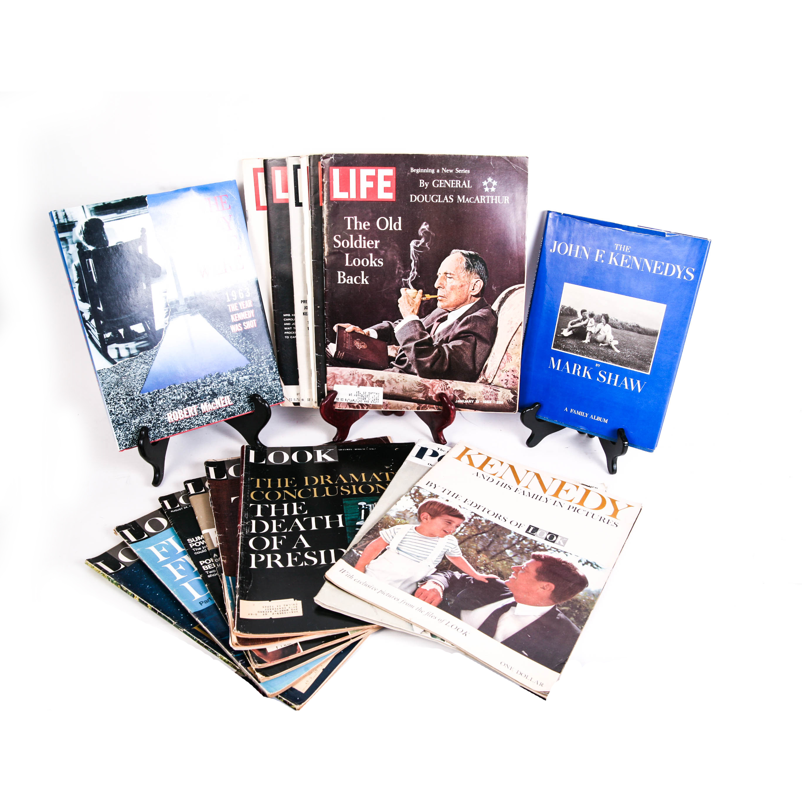 Collection of 1960s Magazines Featuring President Kennedy's Death