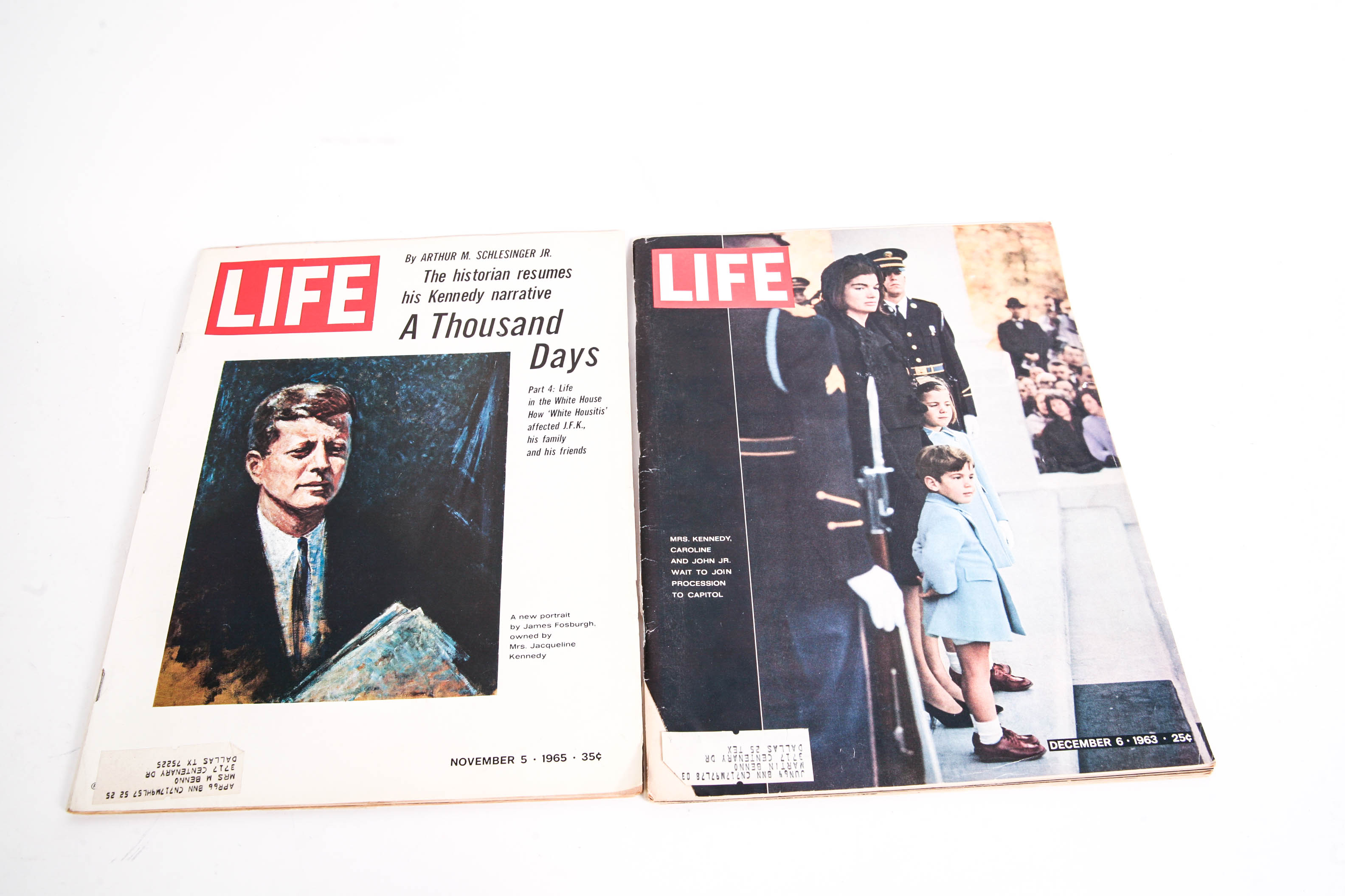 Collection of 1960s Magazines Featuring President Kennedy's Death