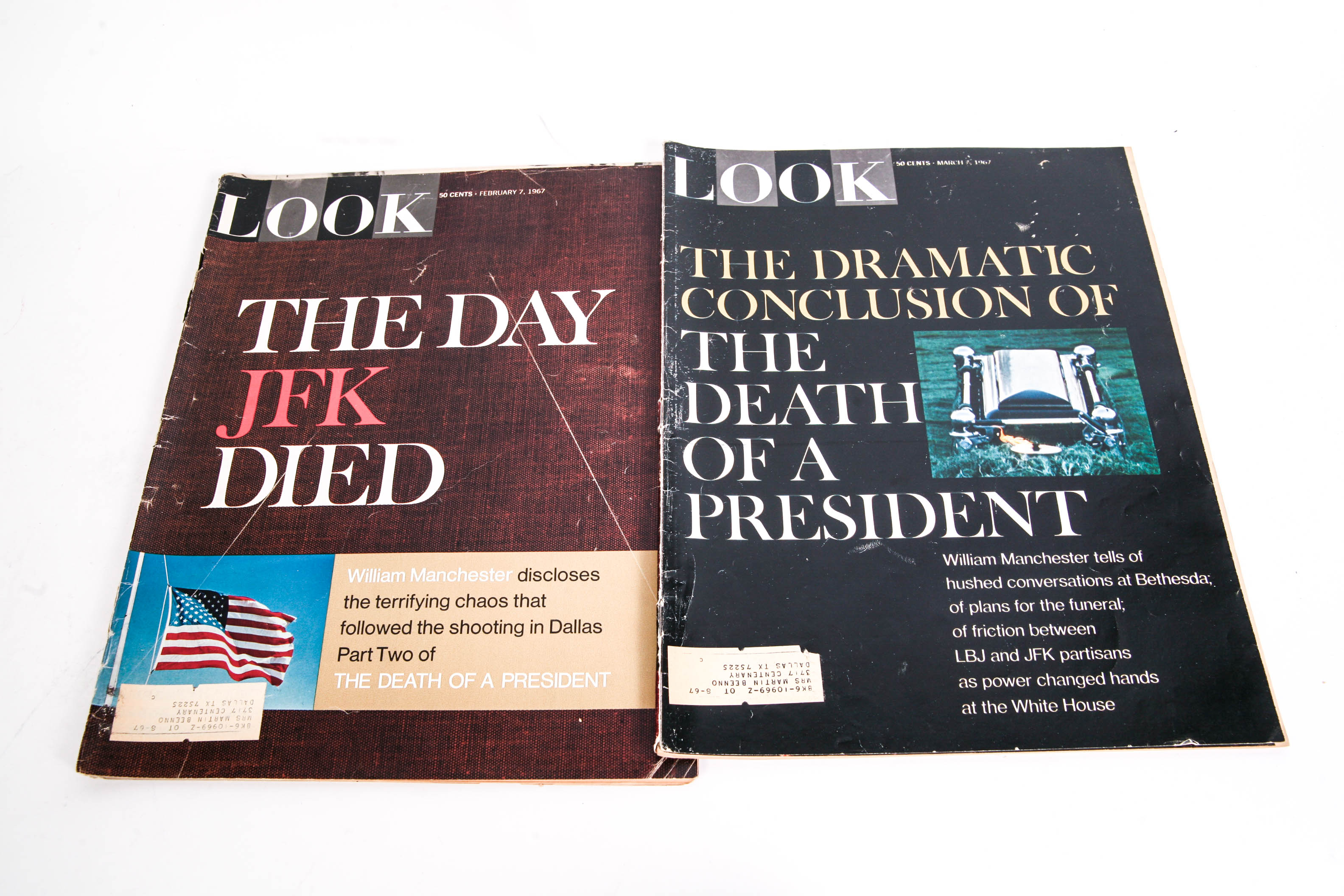 Collection of 1960s Magazines Featuring President Kennedy's Death