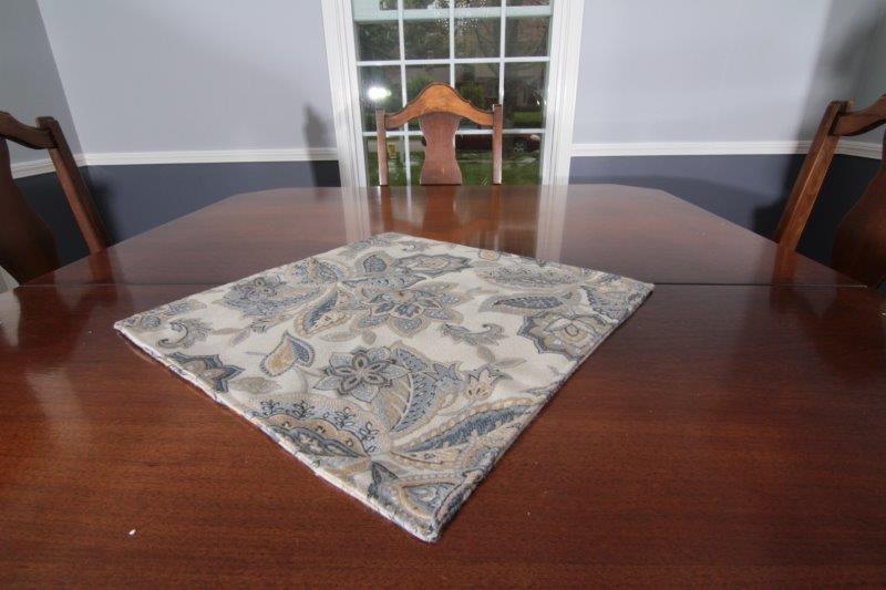 Walnut Dining Table with Six Chairs