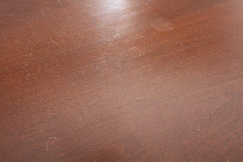 Walnut Dining Table with Six Chairs