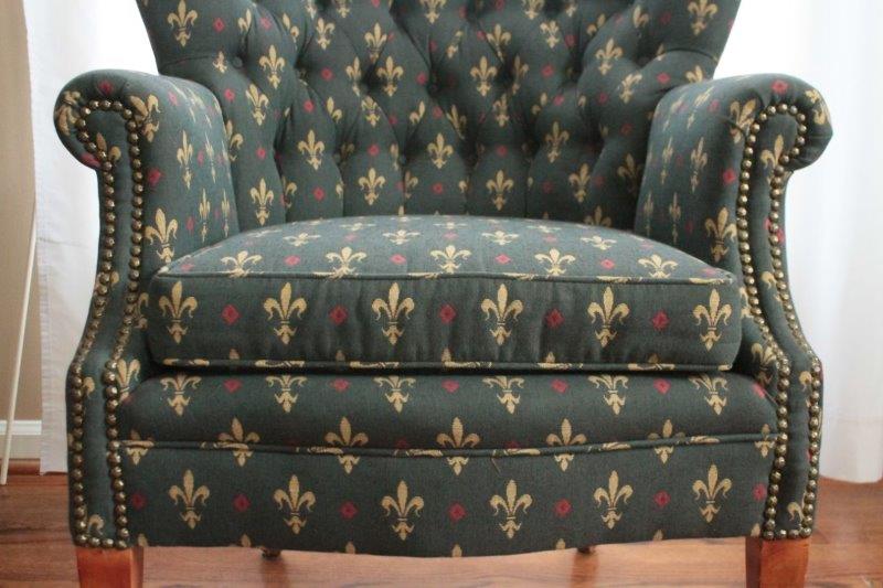 Vintage Armchair on Casters