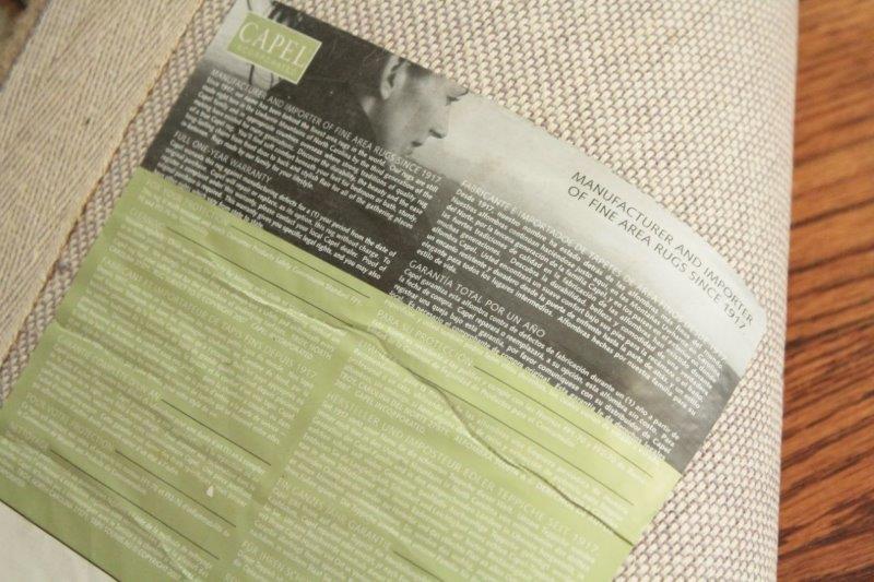 Tufted Capel "Kaimuri-Tabriz" Area Rug