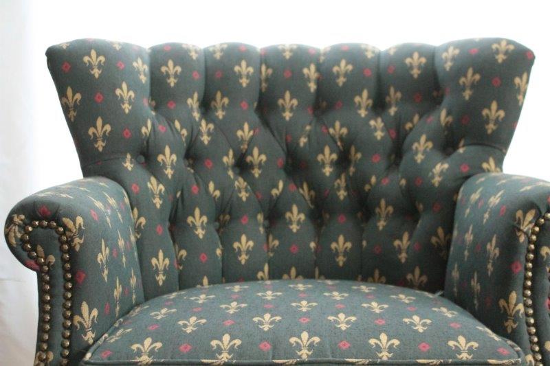 Vintage Armchair on Casters