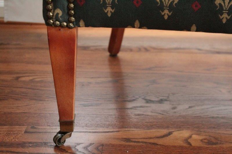 Vintage Armchair on Casters