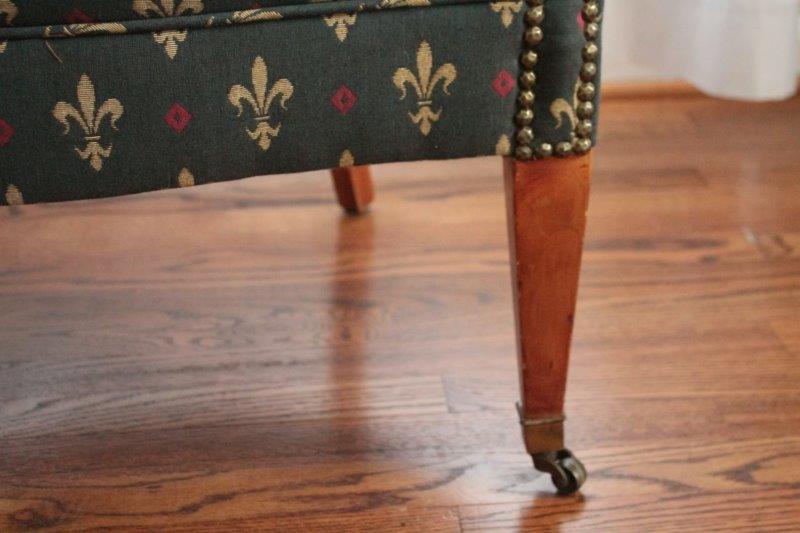 Vintage Armchair on Casters