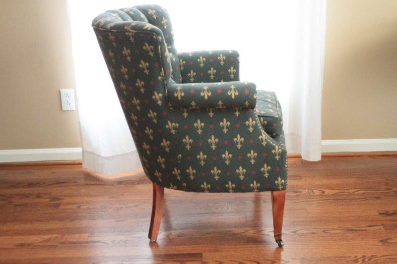 Vintage Armchair on Casters