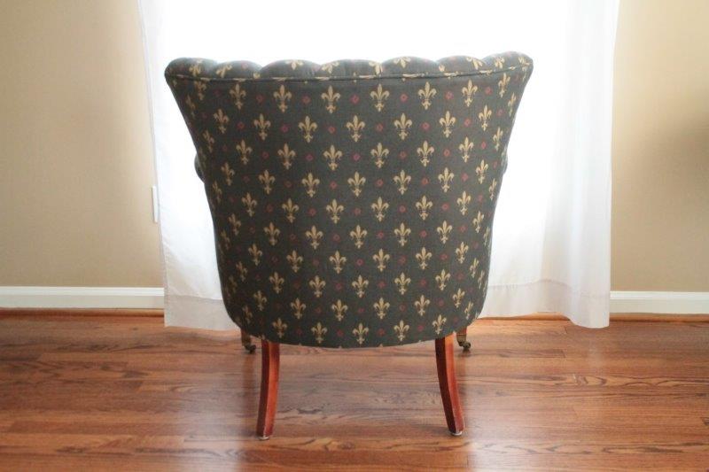 Vintage Armchair on Casters
