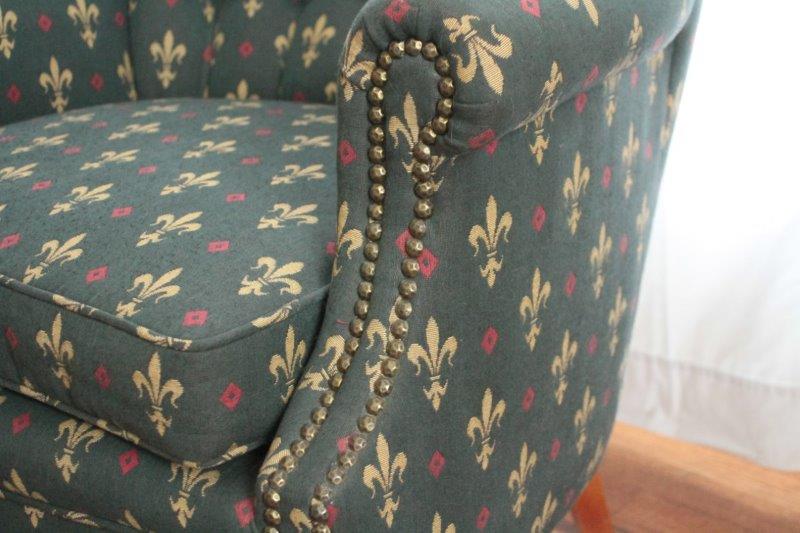 Vintage Armchair on Casters