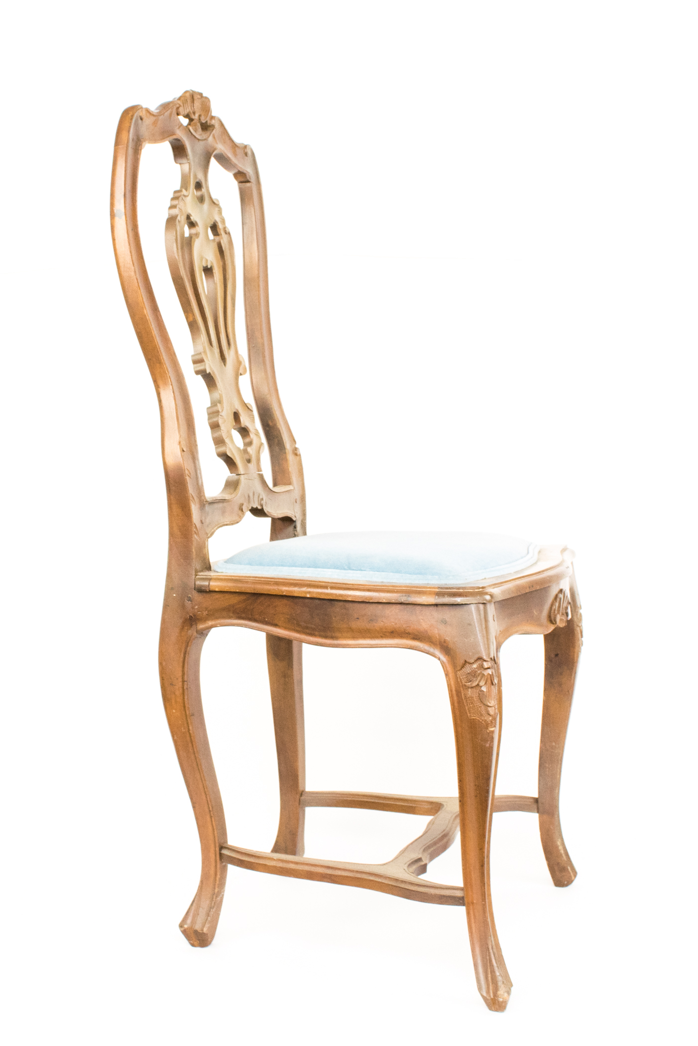 Antique Walnut Side Chair