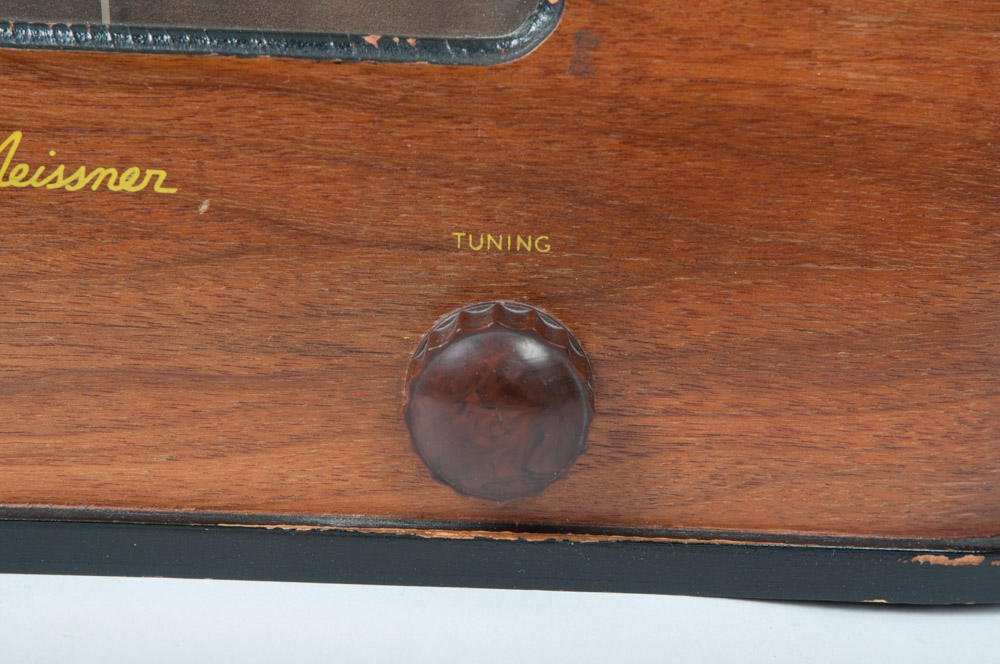 Wood Case Meissner Radio