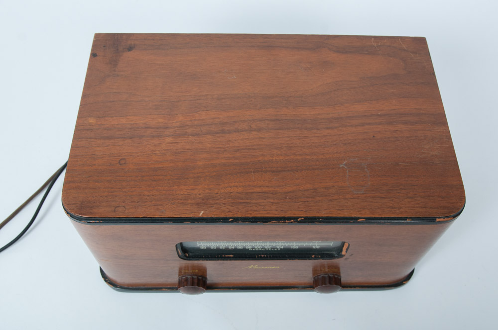 Wood Case Meissner Radio
