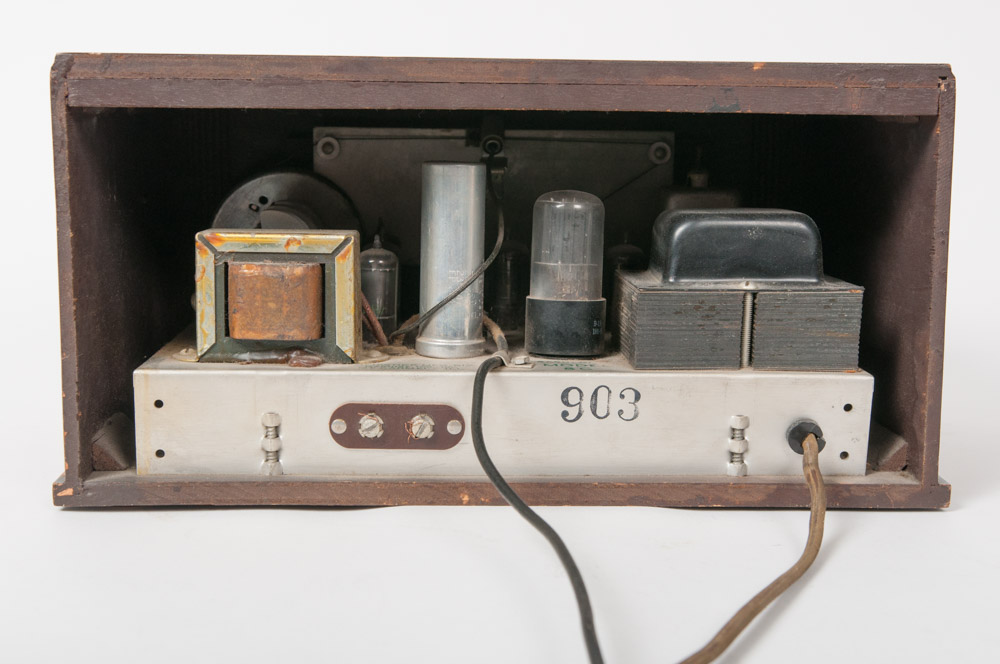 Wood Case Meissner Radio