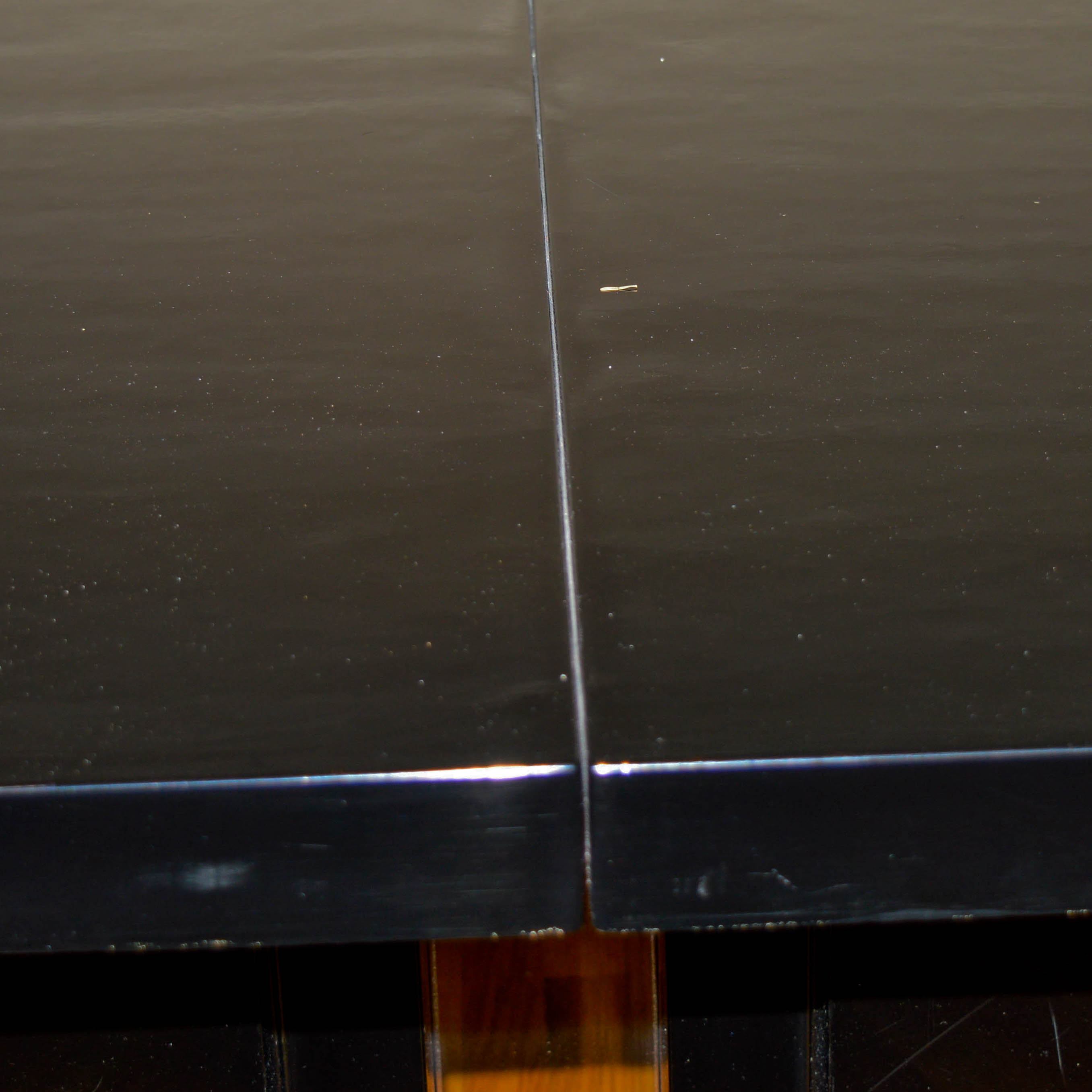 Roche Bobois Black Lacquer Dining Table