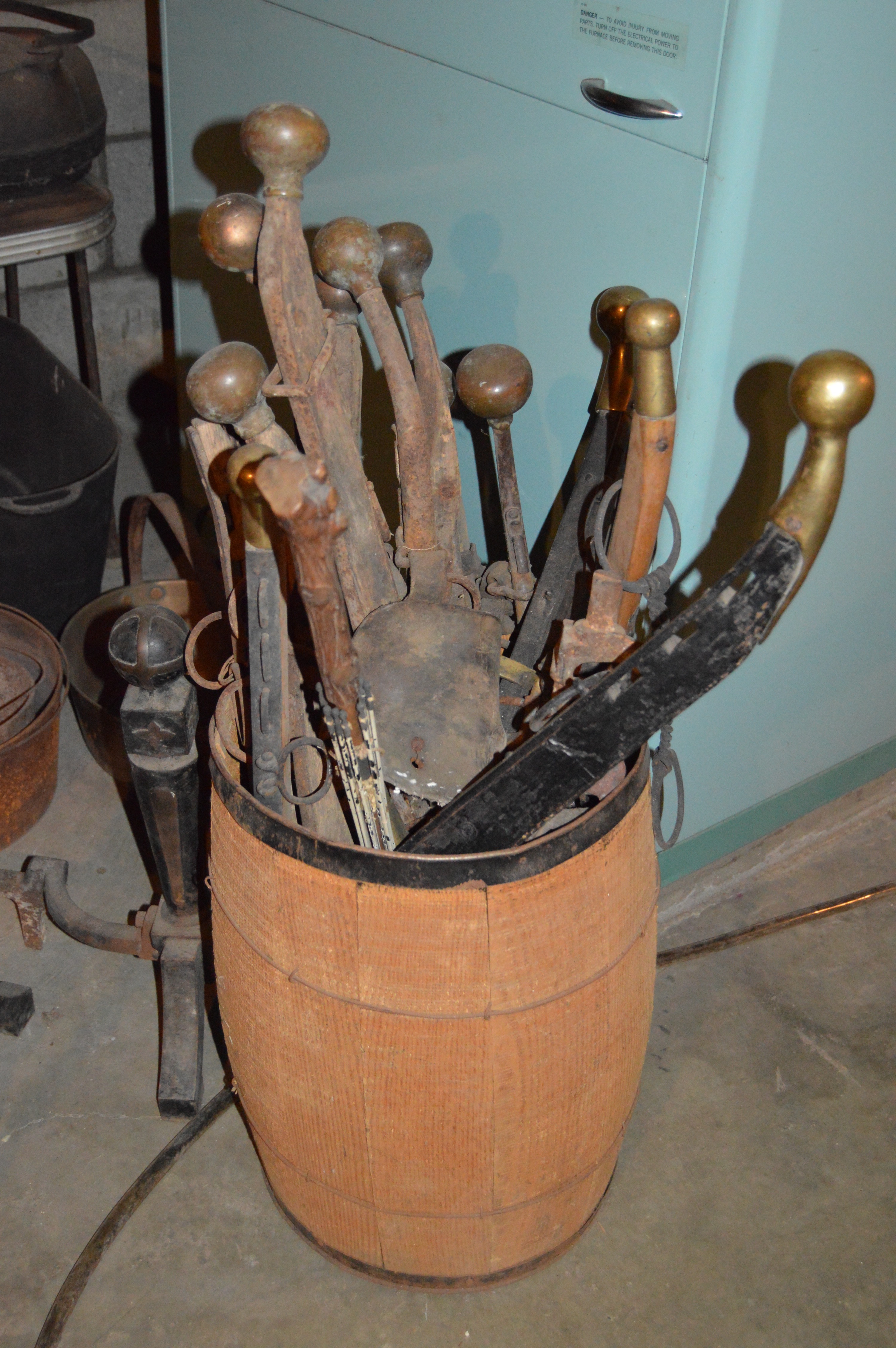 Large Antiques and Primitives Grouping