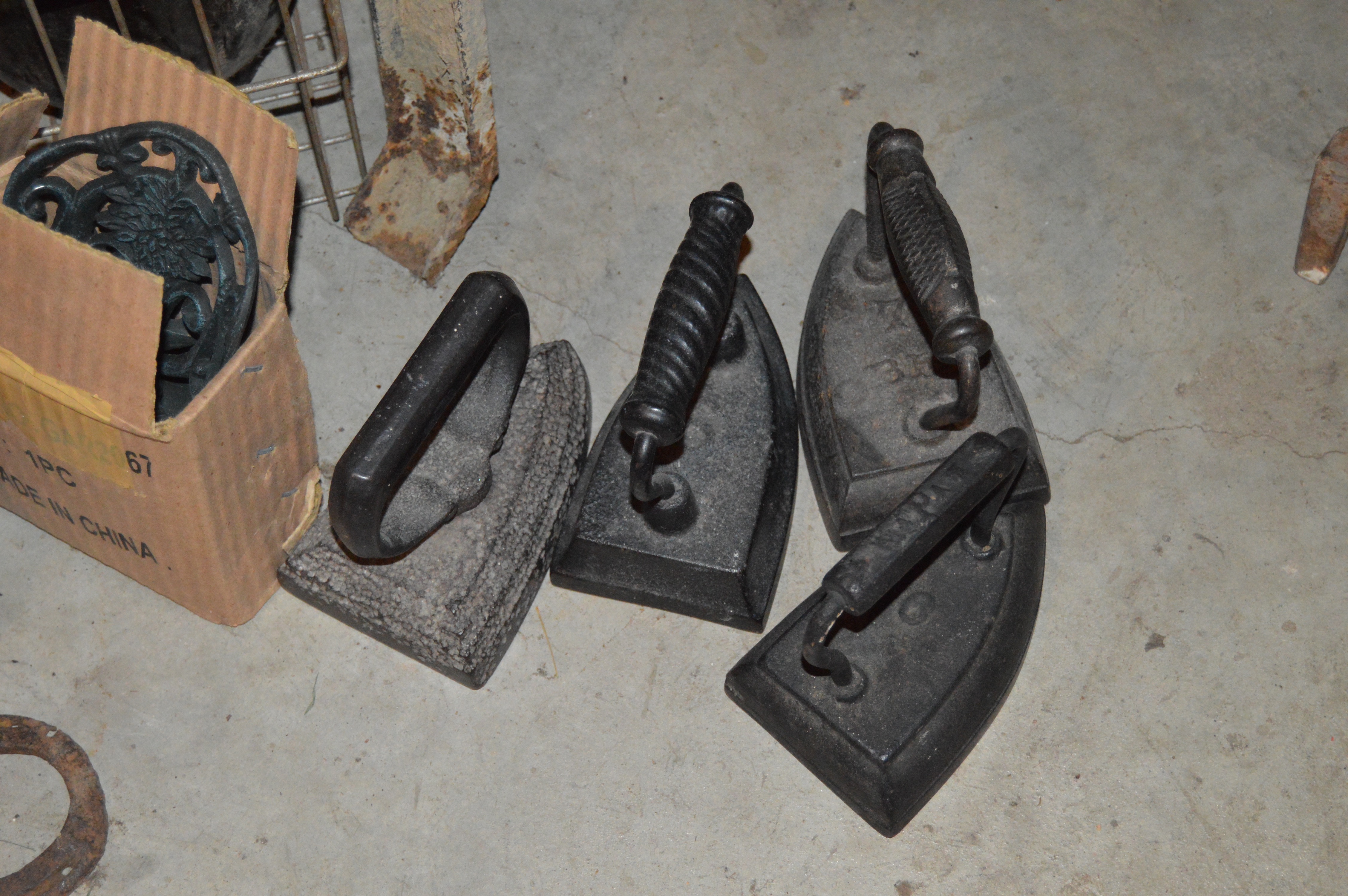 Large Antiques and Primitives Grouping