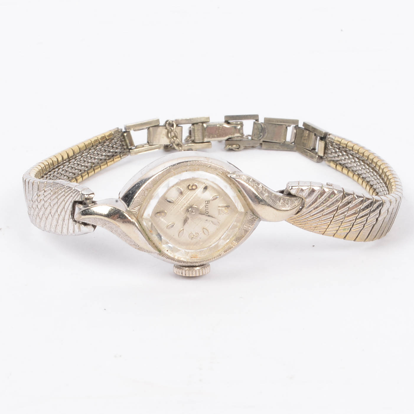 10K Gold Plate Bulova Wrist Watch