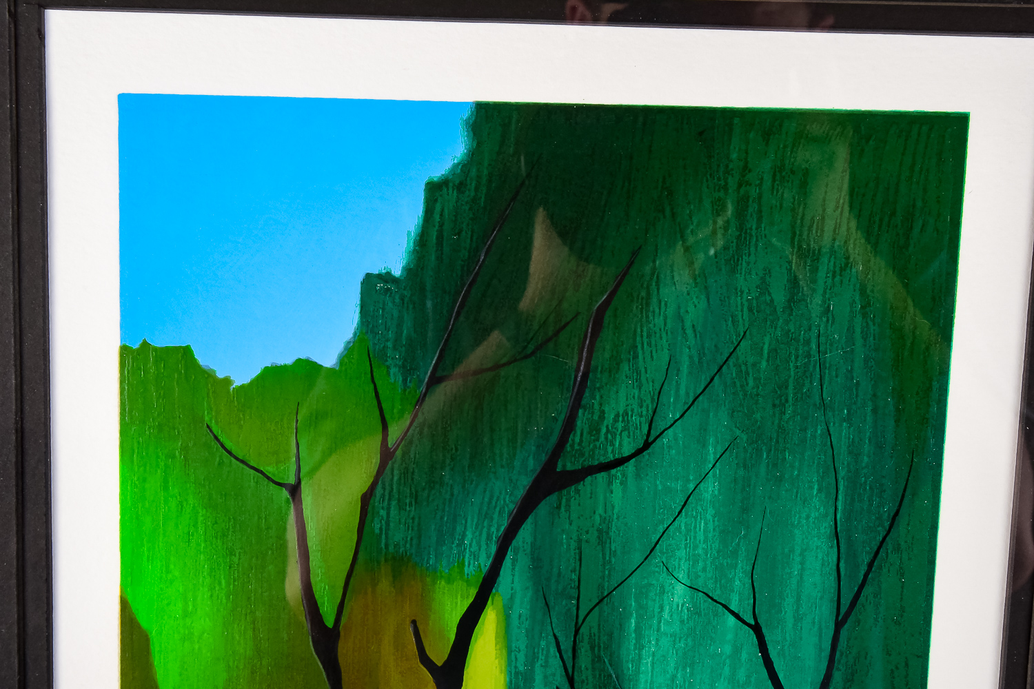 "Foliage in Spring" Serigraph by Itzchak Tarkay