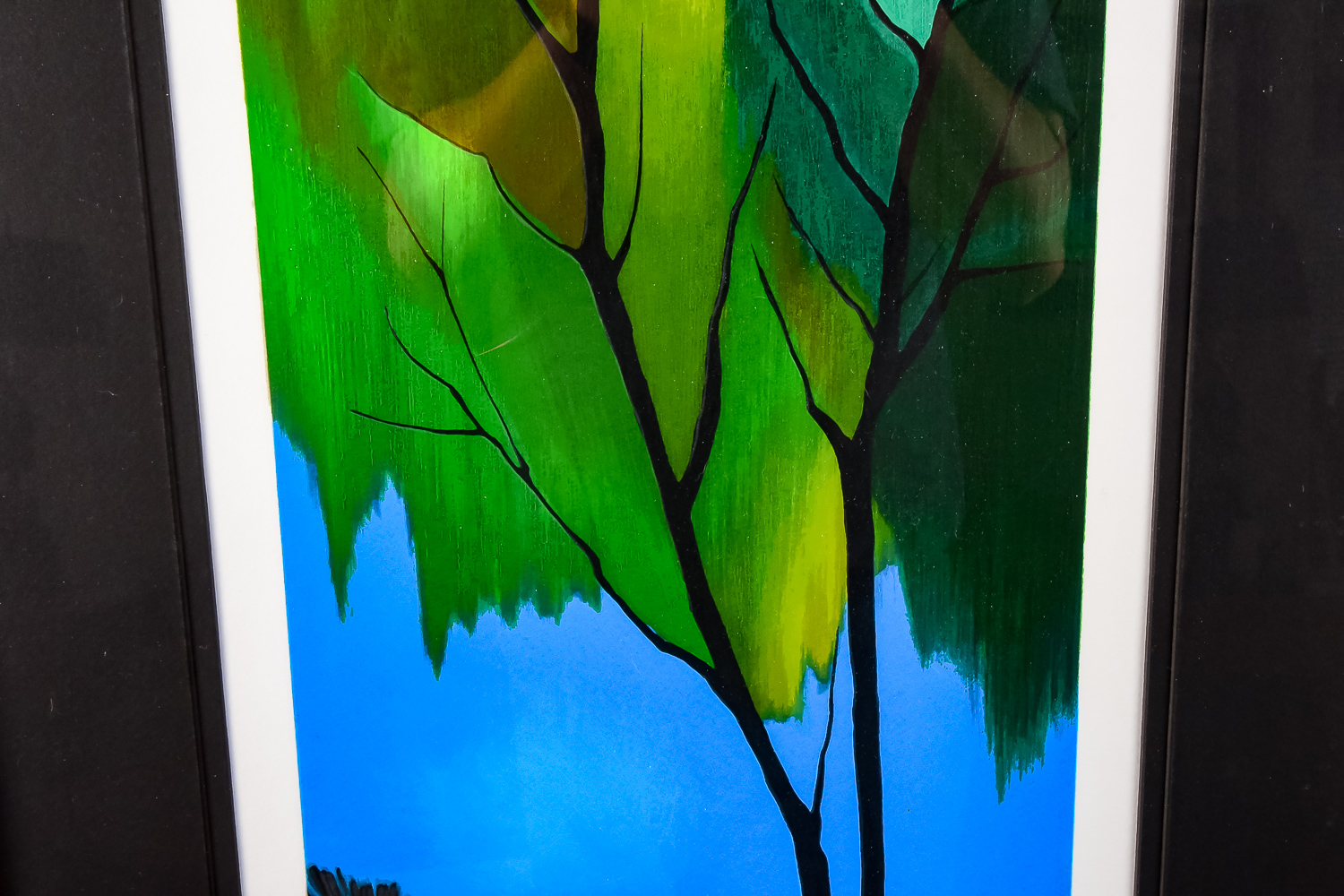 "Foliage in Spring" Serigraph by Itzchak Tarkay