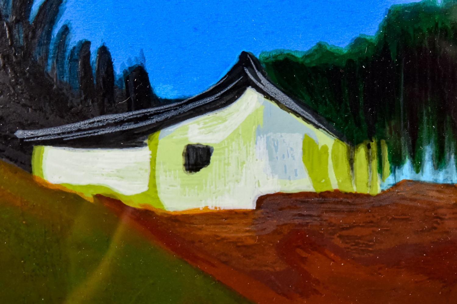 "Foliage in Spring" Serigraph by Itzchak Tarkay