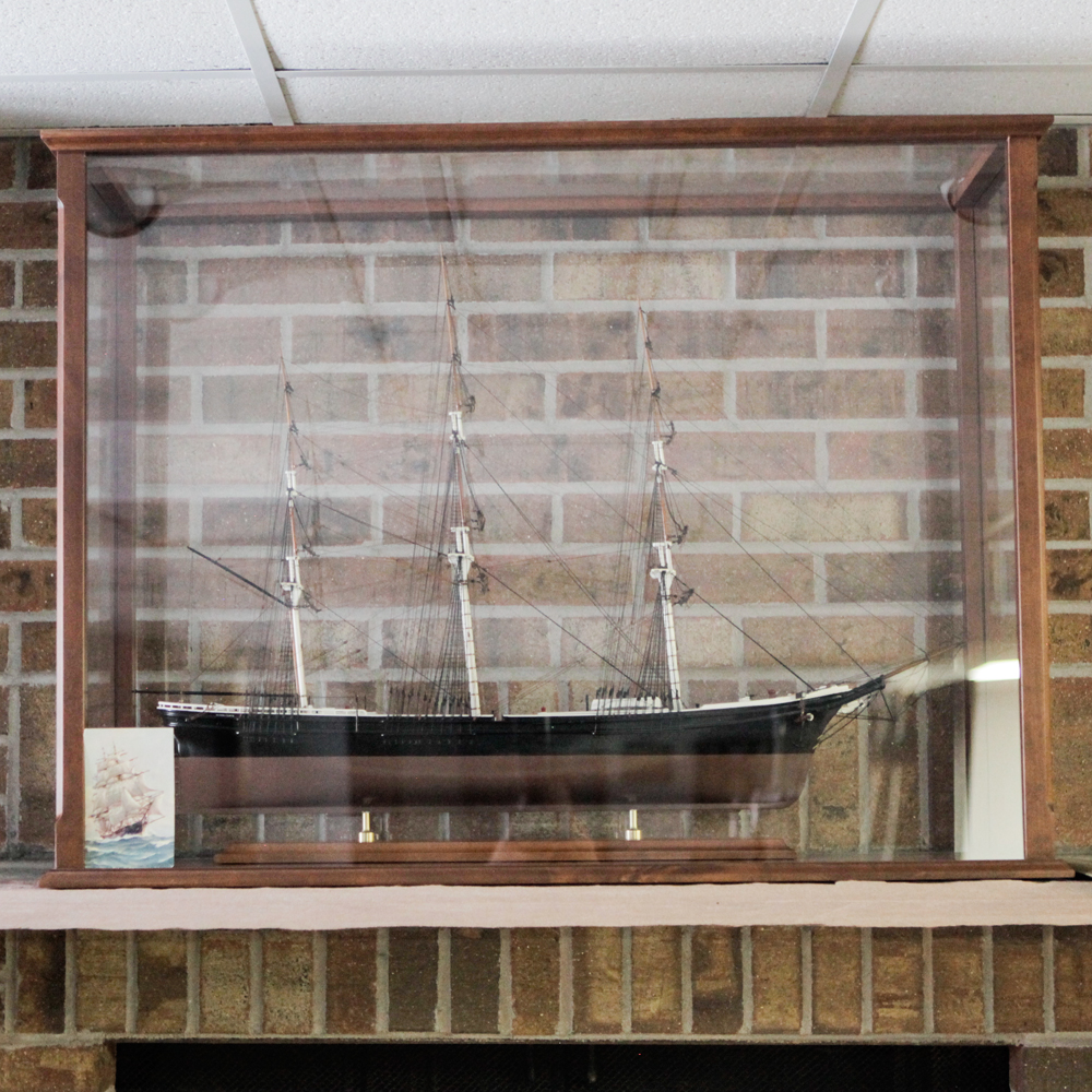 Flying Cloud Model Ship in Vitrine