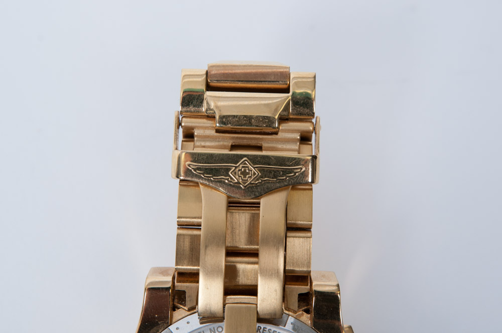 Invicta Reserve Men's Gold Plated Stainless Steel Watch