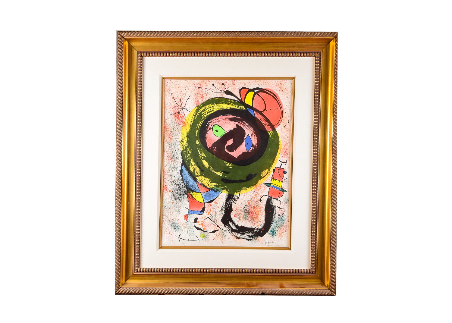 "The Seers V" after Joan Miro Lithograph