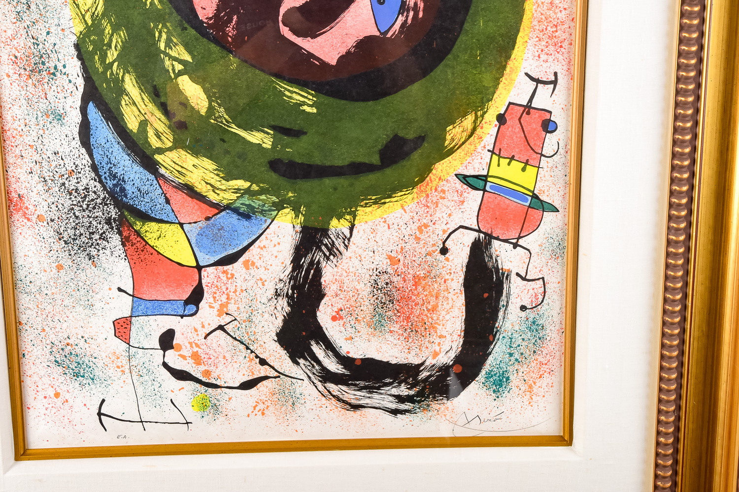 "The Seers V" after Joan Miro Lithograph