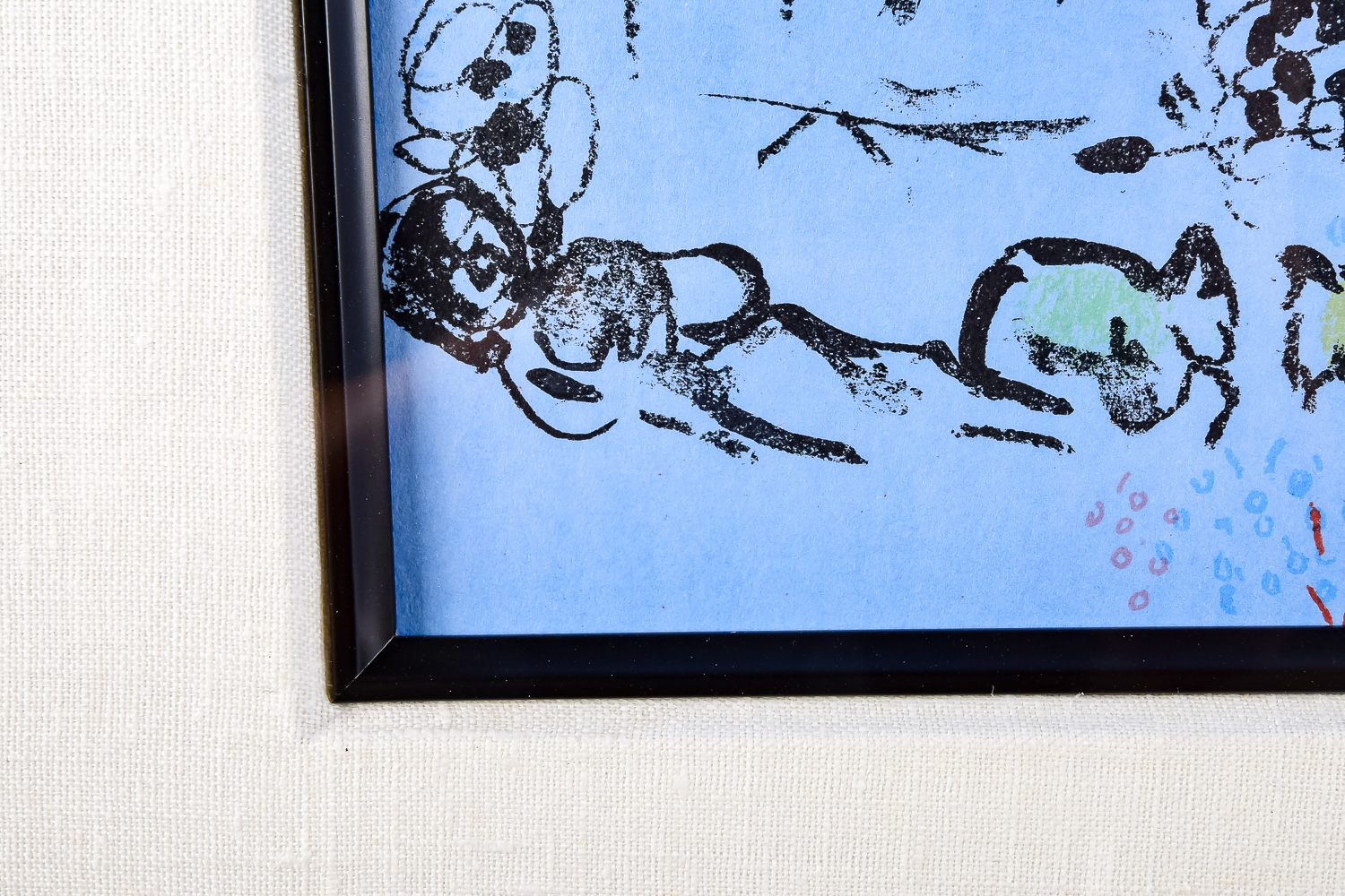 "Nocturne a Vence" Lithograph by Marc Chagall