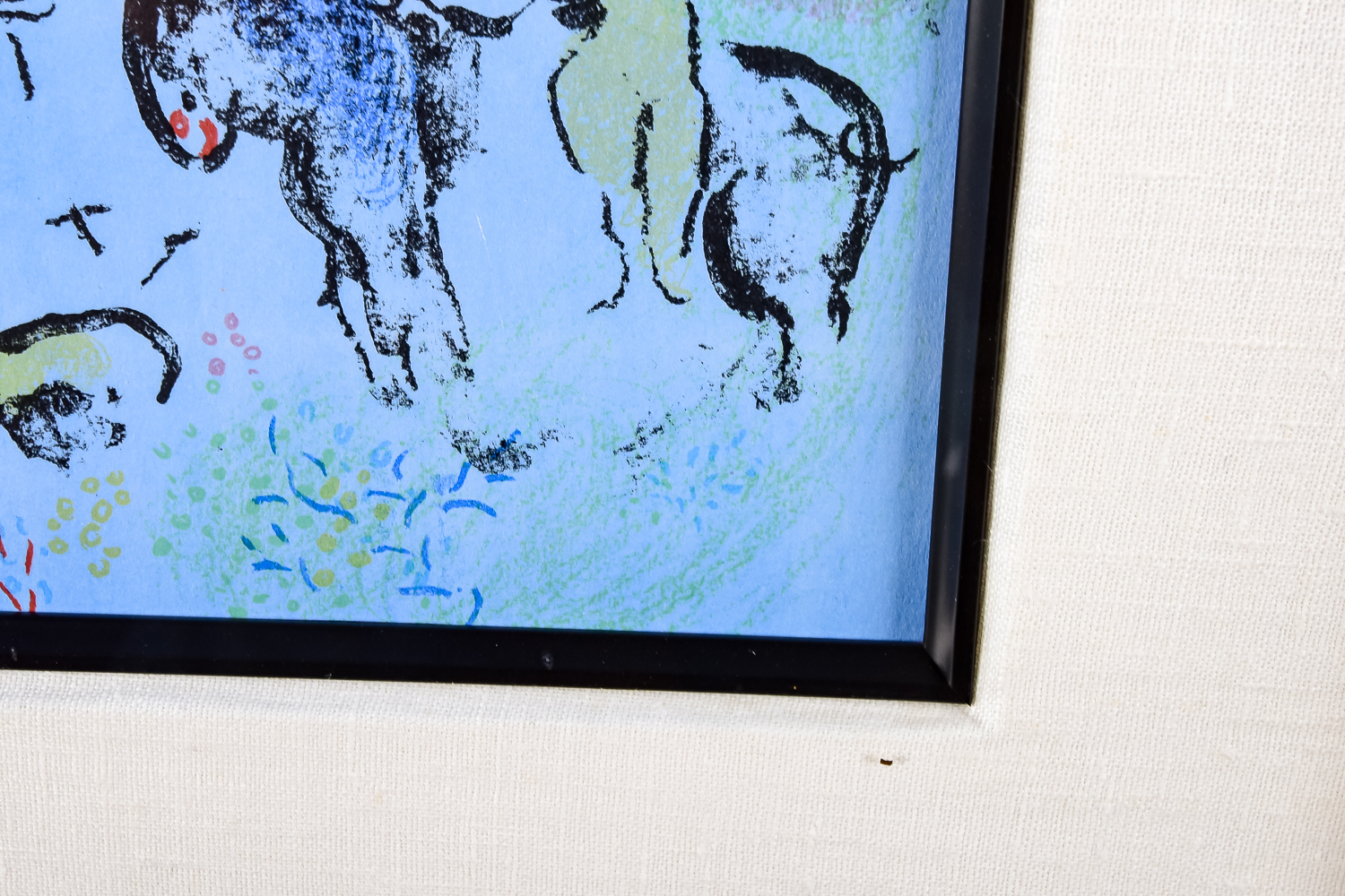 "Nocturne a Vence" Lithograph by Marc Chagall