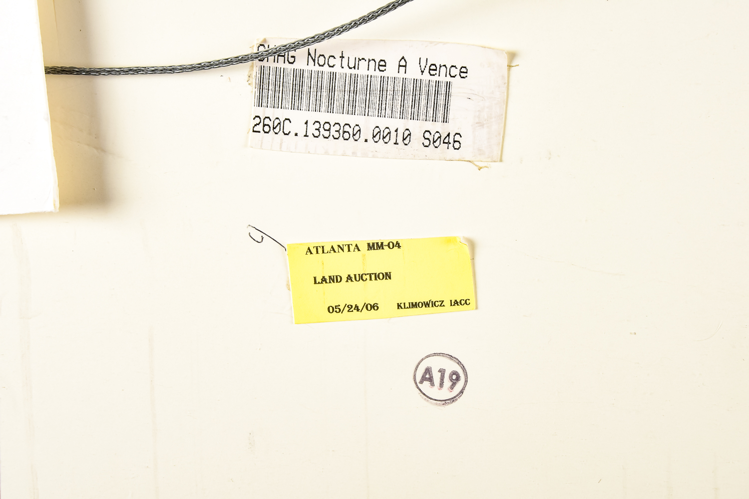 "Nocturne a Vence" Lithograph by Marc Chagall