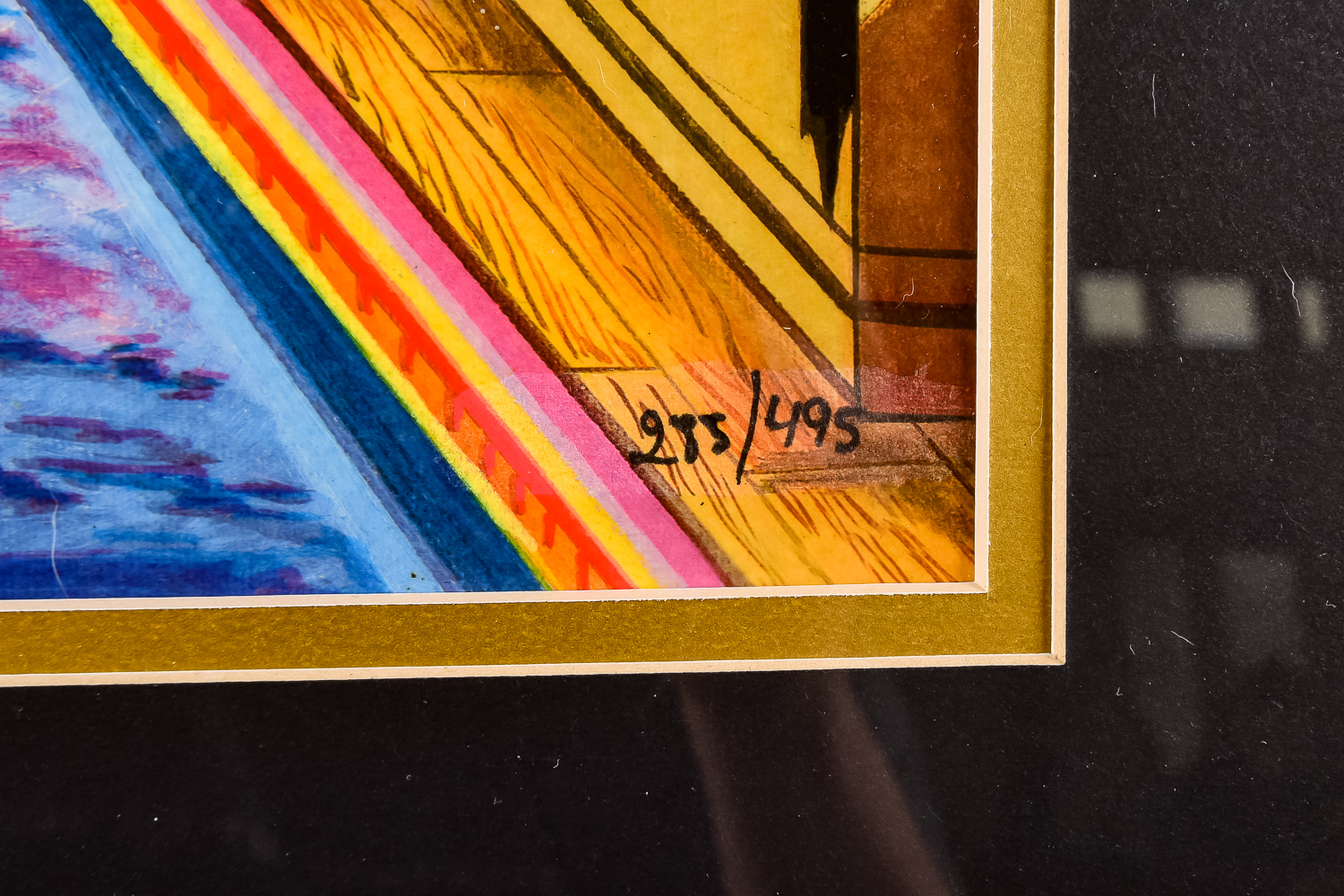 "Homage to Chagall" Serigraph by Alexander Ashatov 285/495