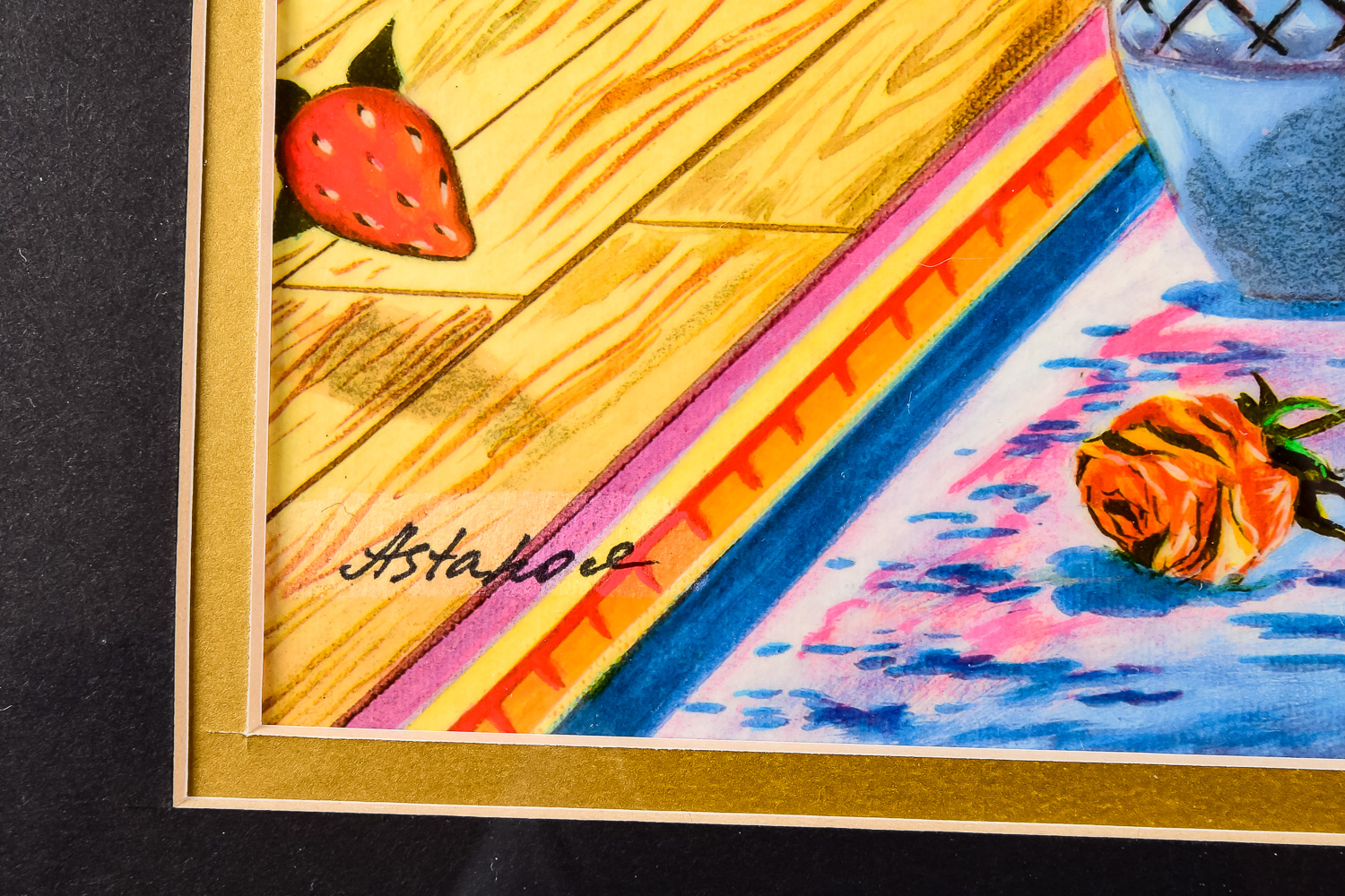 "Homage to Chagall" Serigraph by Alexander Ashatov 285/495