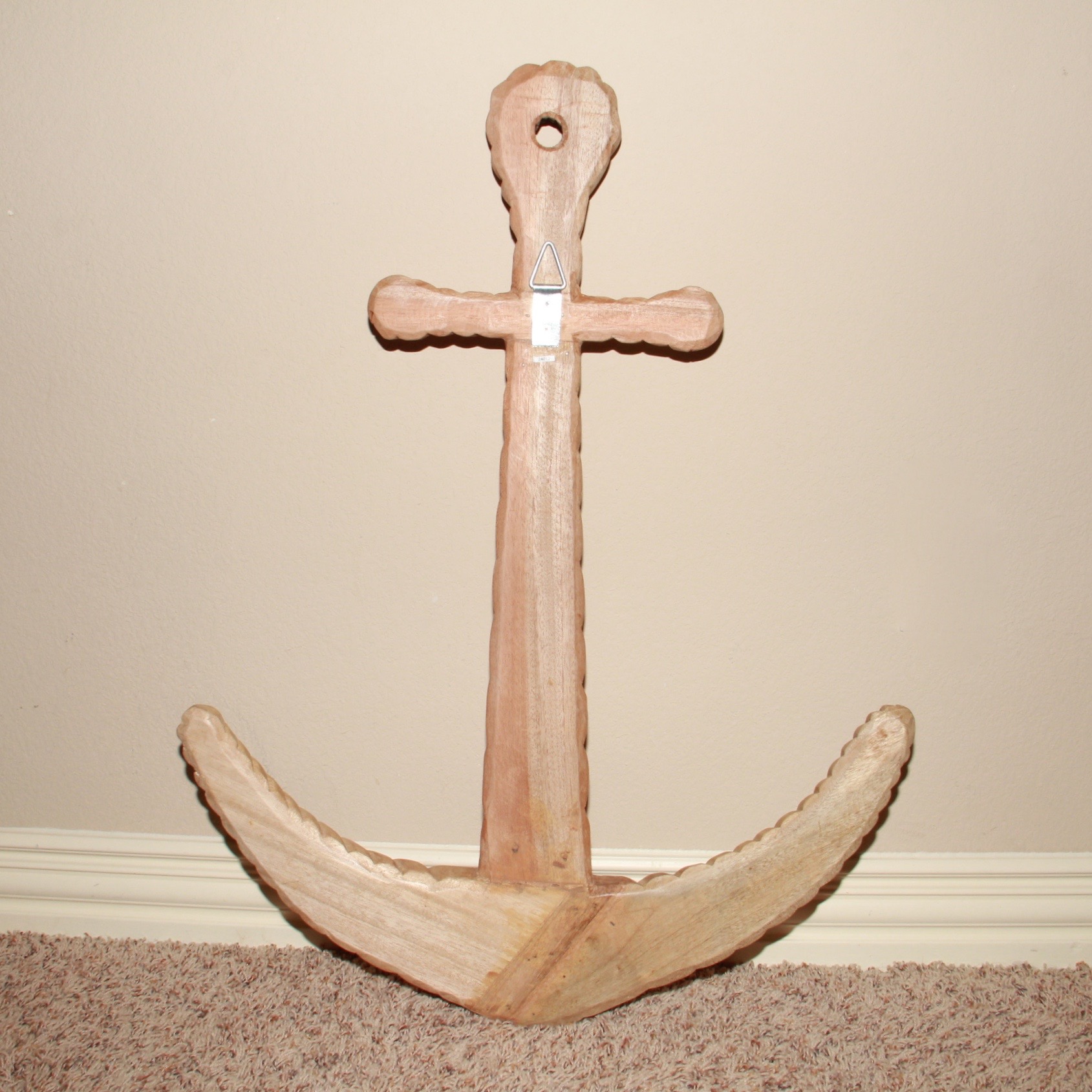 Wooden Anchor Decor